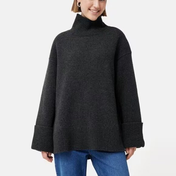 Jigsaw Merino Wool Oversized Sweater Jumper New w/ Tags - Picture 3 of 8